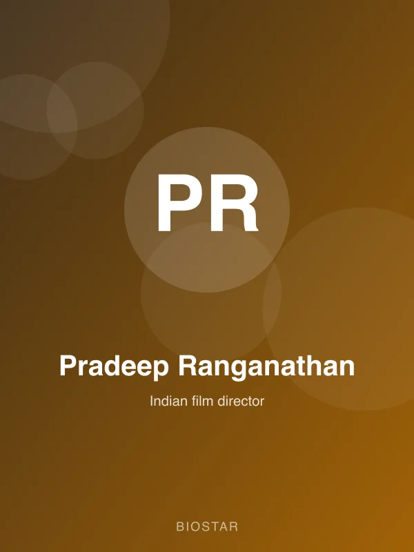 Pradeep Ranganathan portrait