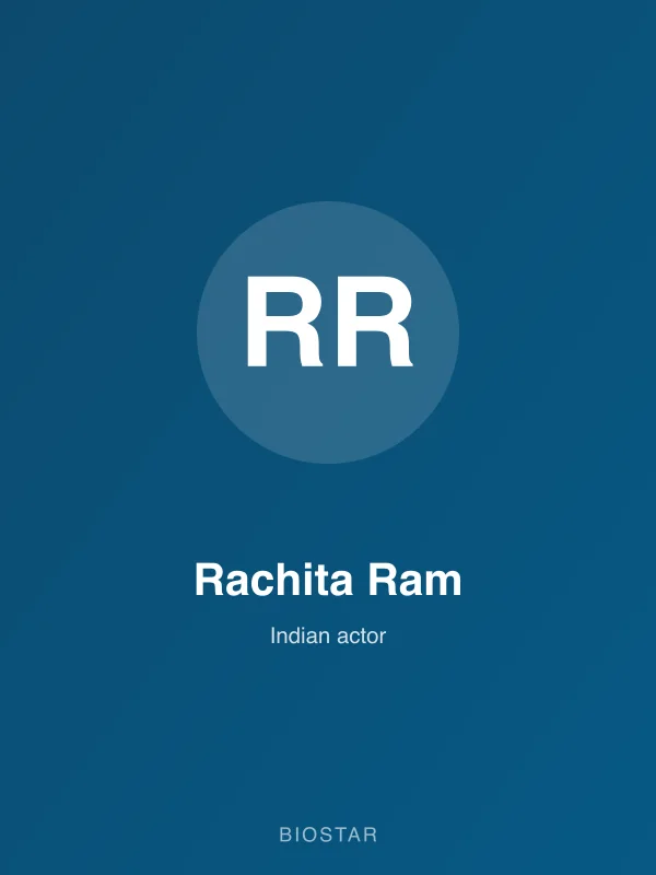 Rachita Ram portrait