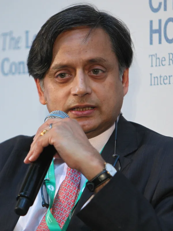 Shashi Tharoor portrait